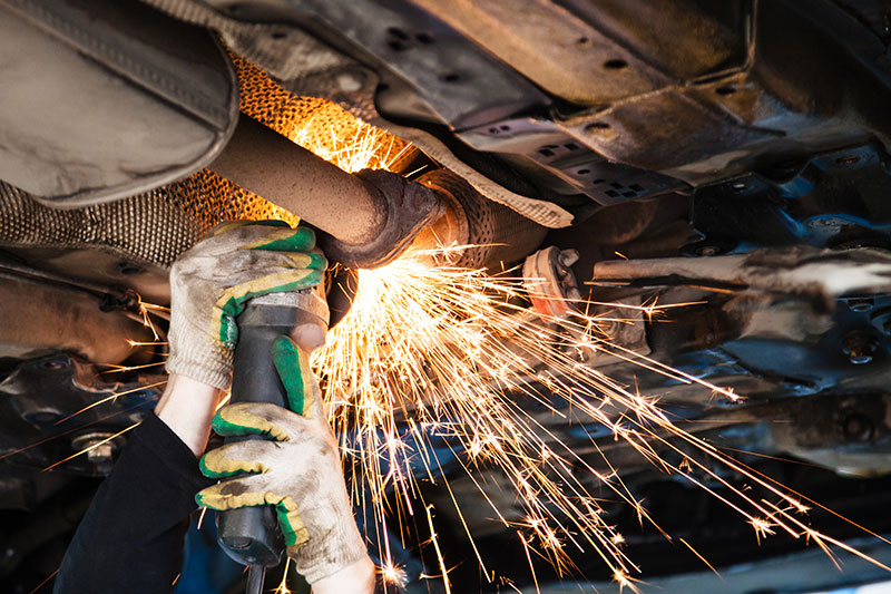 Exhaust repair and replacement components