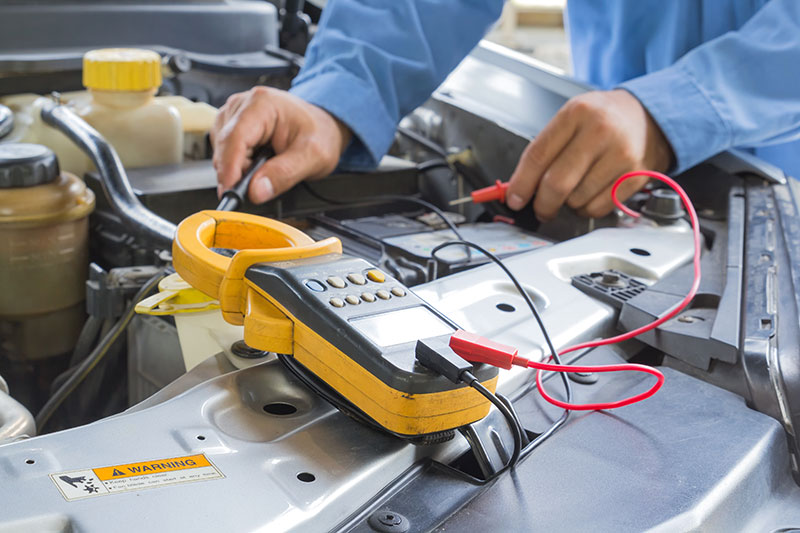Auto electrical diagnostic testing